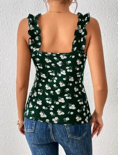 Blusa para dama color verde
