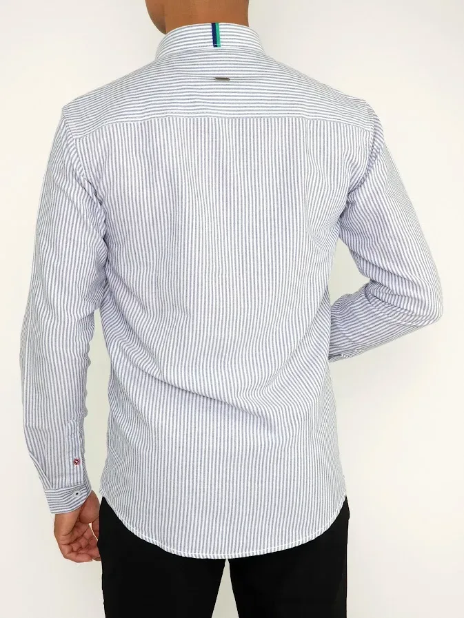 Camisa Hummer para caballero de rayas