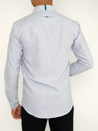 Camisa Hummer para caballero de rayas
