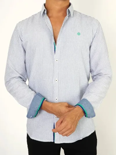 Camisa Hummer para caballero de rayas