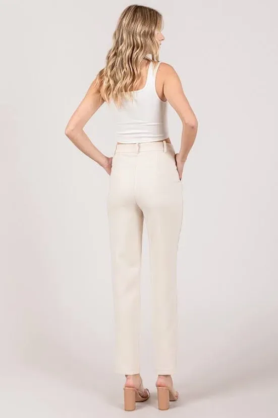 Pantalón para Dama color beige