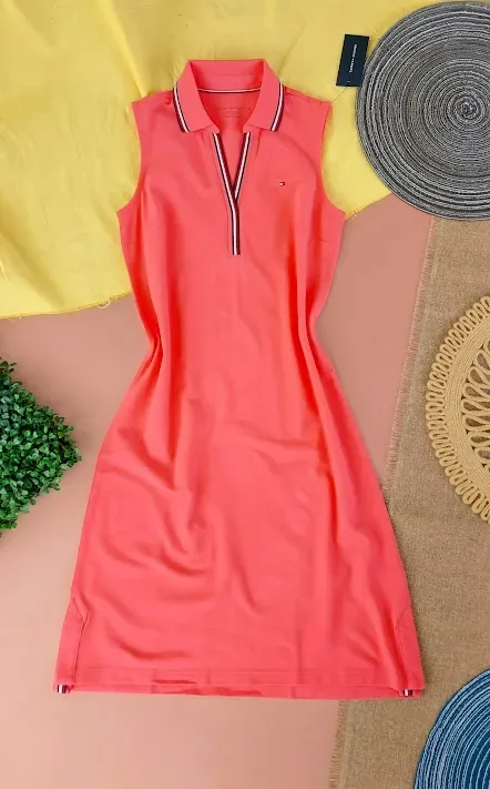 Vestido para dama Tommy Hilfiger color coral