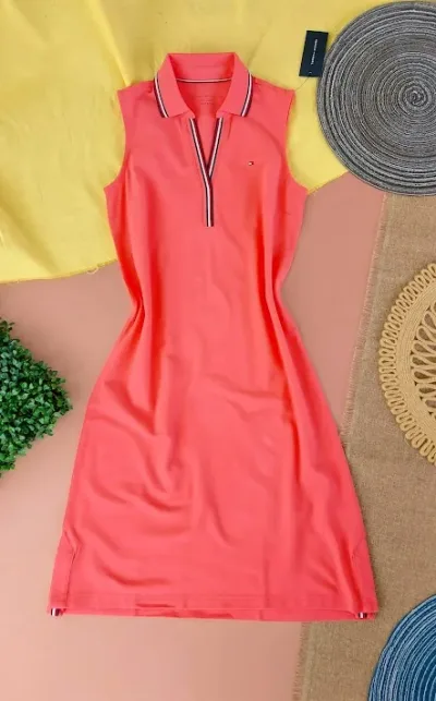 Vestido para dama Tommy Hilfiger color coral