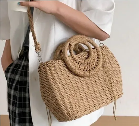 Bolso para dama color beige