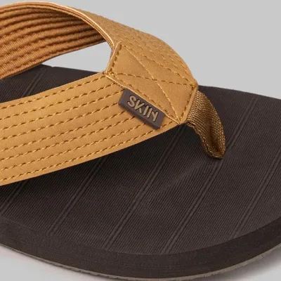 Sandalias para caballero SKIN BONES ISLAND 2 CAMEL BROWN