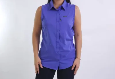 Camisa Columbia para dama color morado