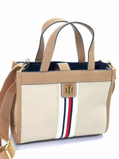 Bolso Tommy Hilfiger para dama color beige