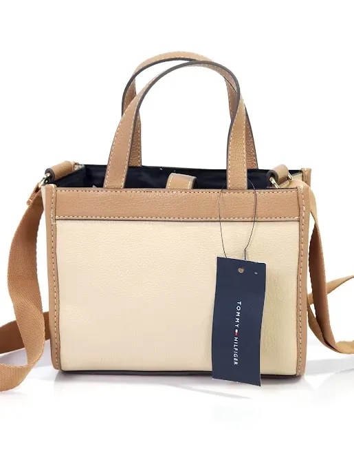 Bolso Tommy Hilfiger para dama color beige