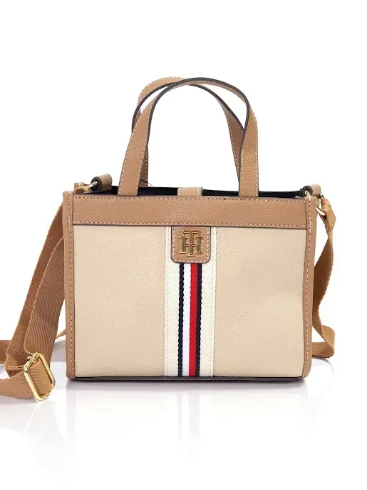 Bolso Tommy Hilfiger para dama color beige