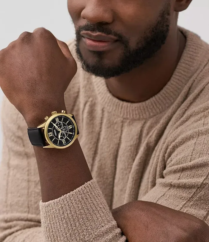 Reloj Fossil para caballero color negro