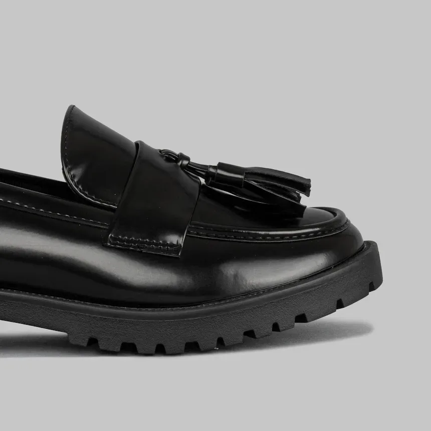 Zapatos Promise Heloise Black Gloss para dama
