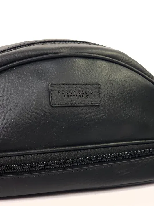 Estuche Perry Ellis de viaje para caballero color negro