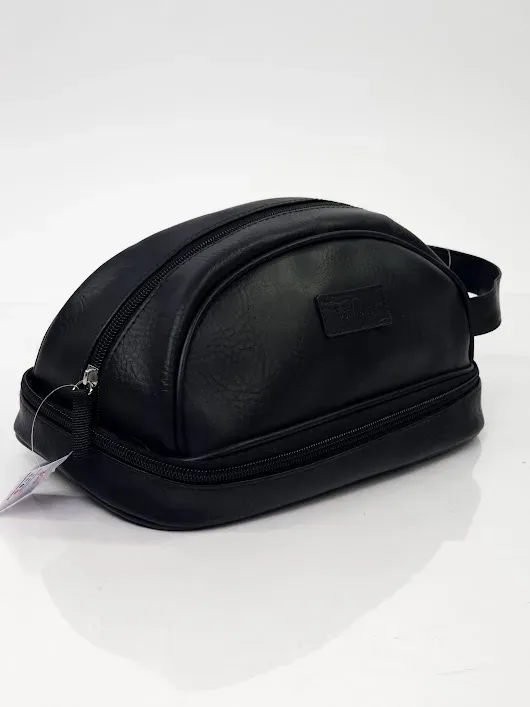 Estuche Perry Ellis de viaje para caballero color negro