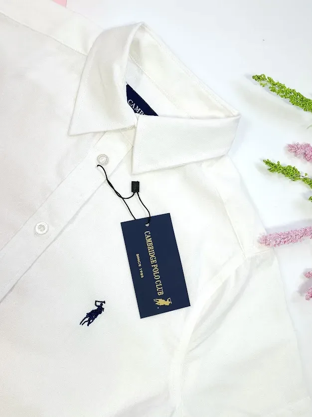 Camisa Cambrige Polo para dama