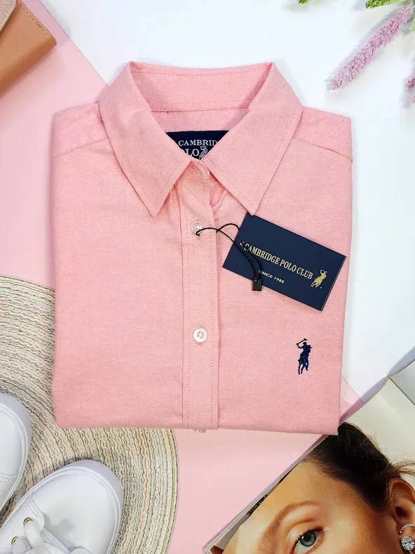 Camisa Cambrige Polo para dama