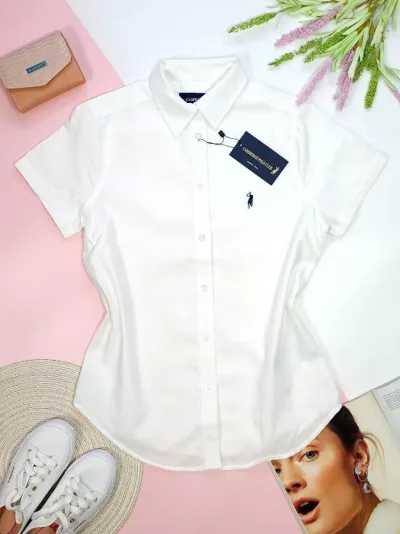 Camisa Cambrige Polo para dama