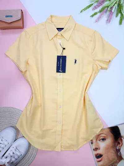 Camisa Cambrige Polo para dama
