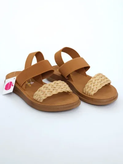 Sandalias para niña Camel
