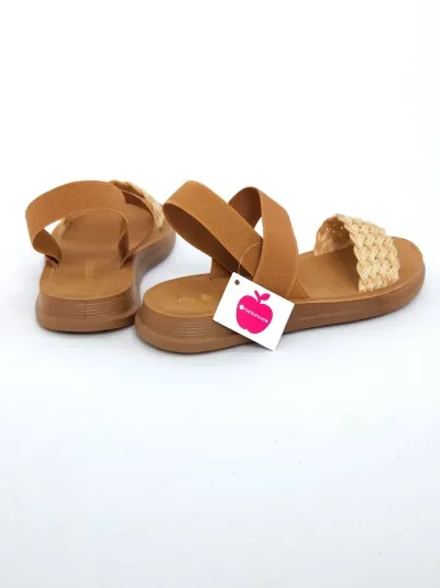 Sandalias para niña Camel