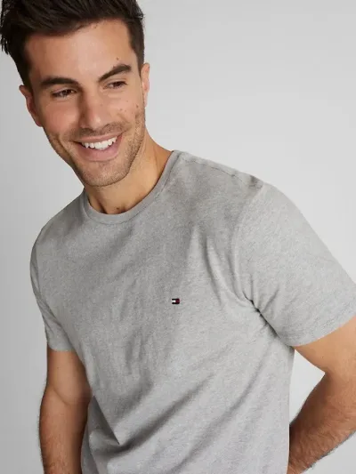Camiseta Tommy Hilfiger para caballero color gris