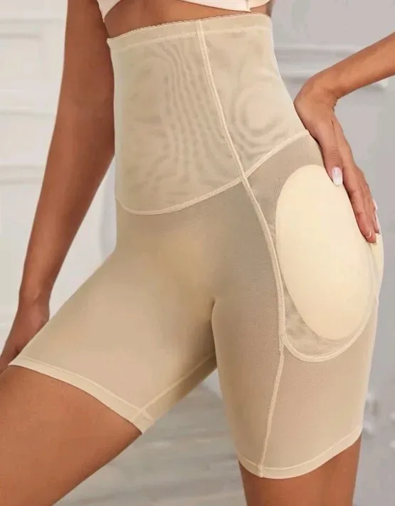 Bragas fajas acolchonadas color beige