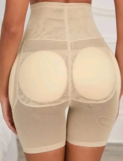 Bragas fajas acolchonadas color beige