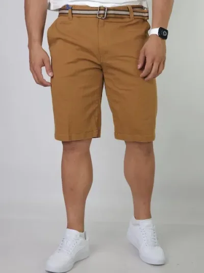 Short Cambridge Polo Club para caballero color camel