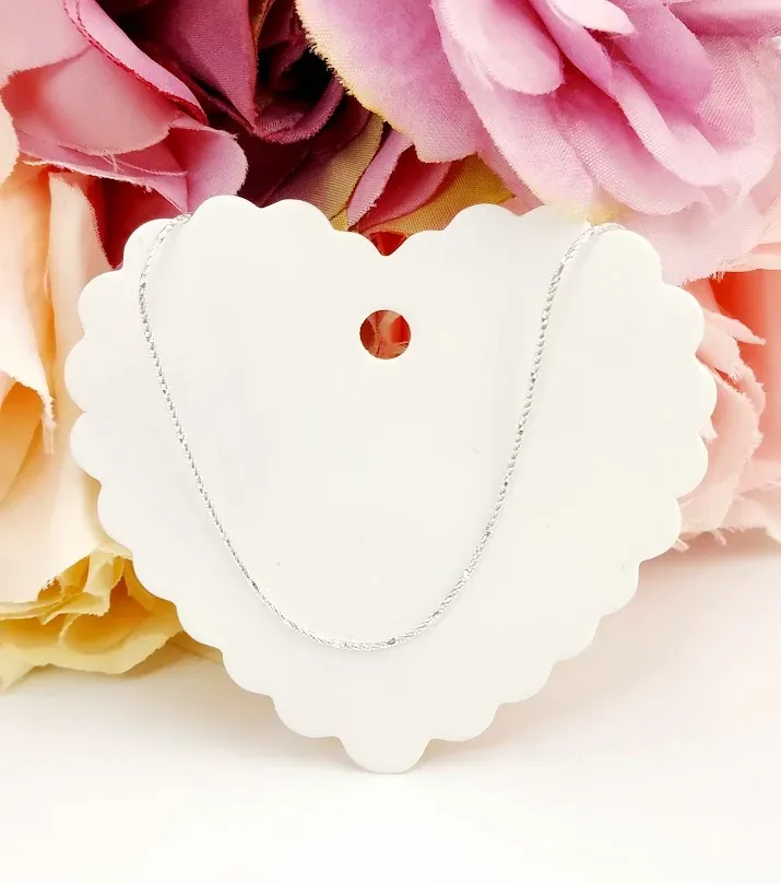 Collar para dama plata 925 diseño cadena mini destellos