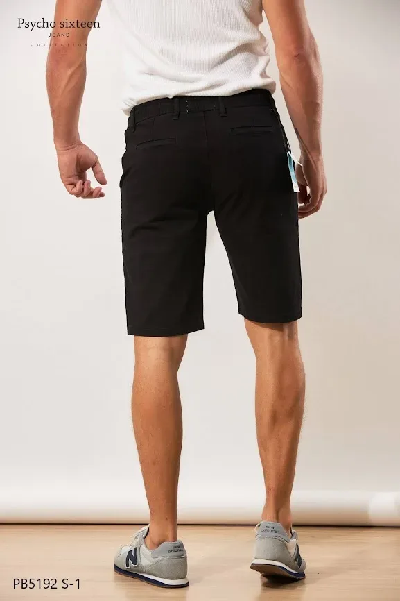 Short Psycho Sixteen para caballero color negro
