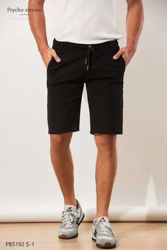 Short Psycho Sixteen para caballero color negro