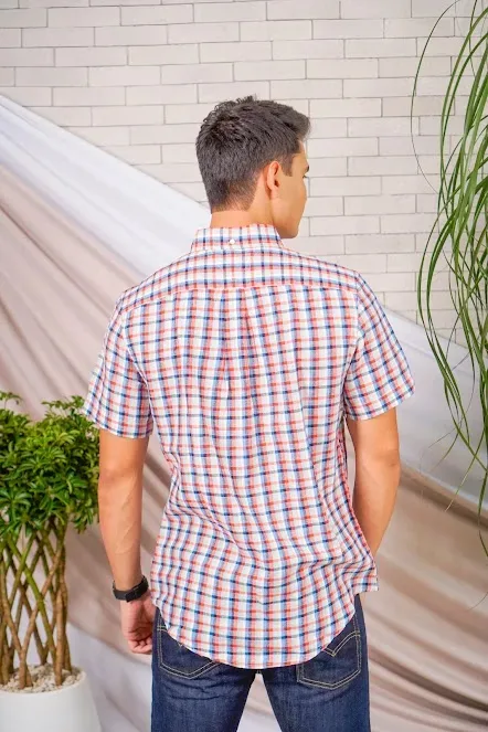 Camisa Tommy Hilfiger para caballero con diseño cuadros