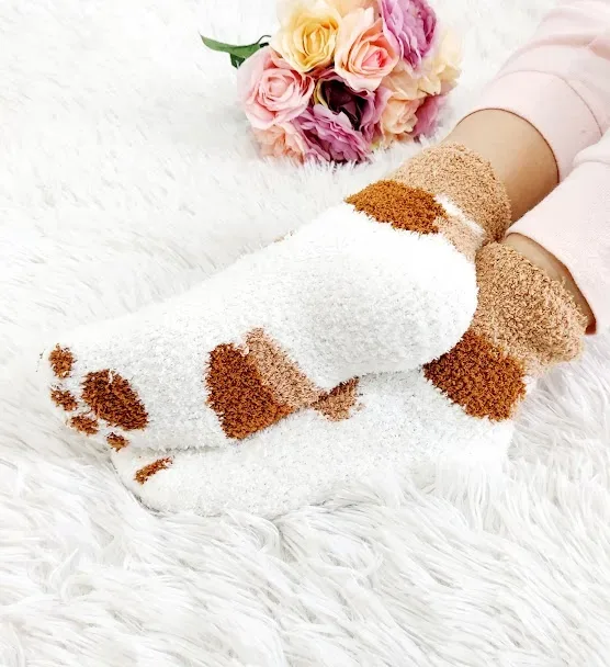 Par de medias para dama diseño de gato multicolor