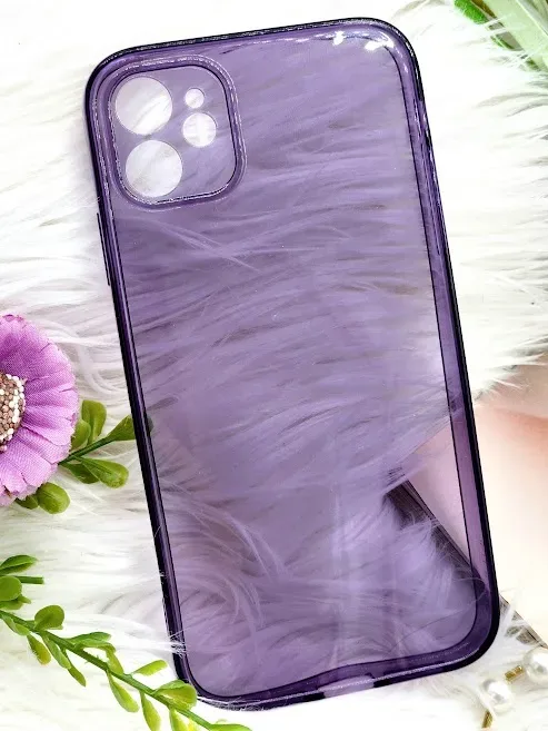 Estuche para celular Iphone11 color morado