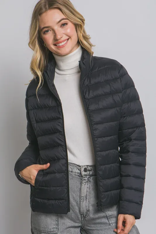 Jacket Love Tree para dama #158030 COLOR NEGRO