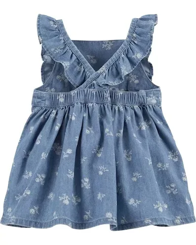 Vestido OshKosh para niña color azul