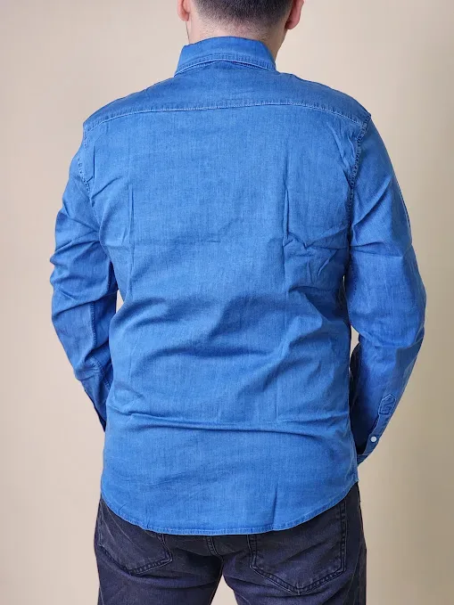 Camisa Cambridge Polo Club para caballero CP-24-063665H COLOR AZUL