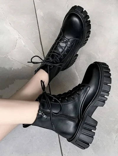 Botines para dama color negro