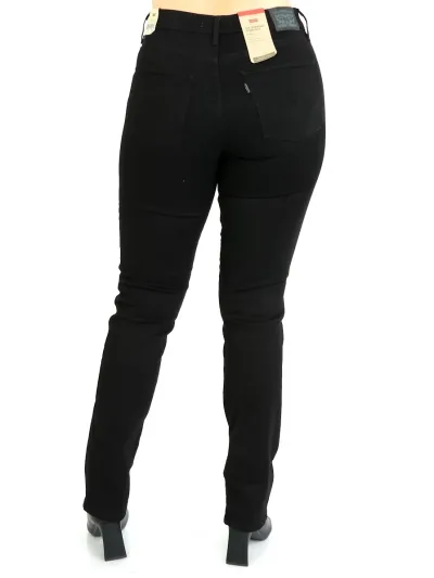 Jeans Levi´s 314-0000 Shapping straight para dama color negro