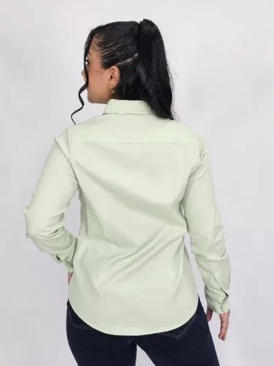 Camisa Cambridge polo para Dama