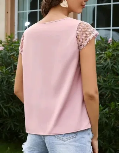 Blusa para dama color rosa