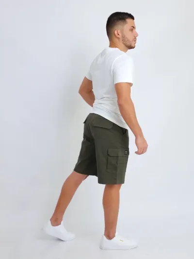Short Psycho Sixteen para caballero PBS3046 OLIVE 82#