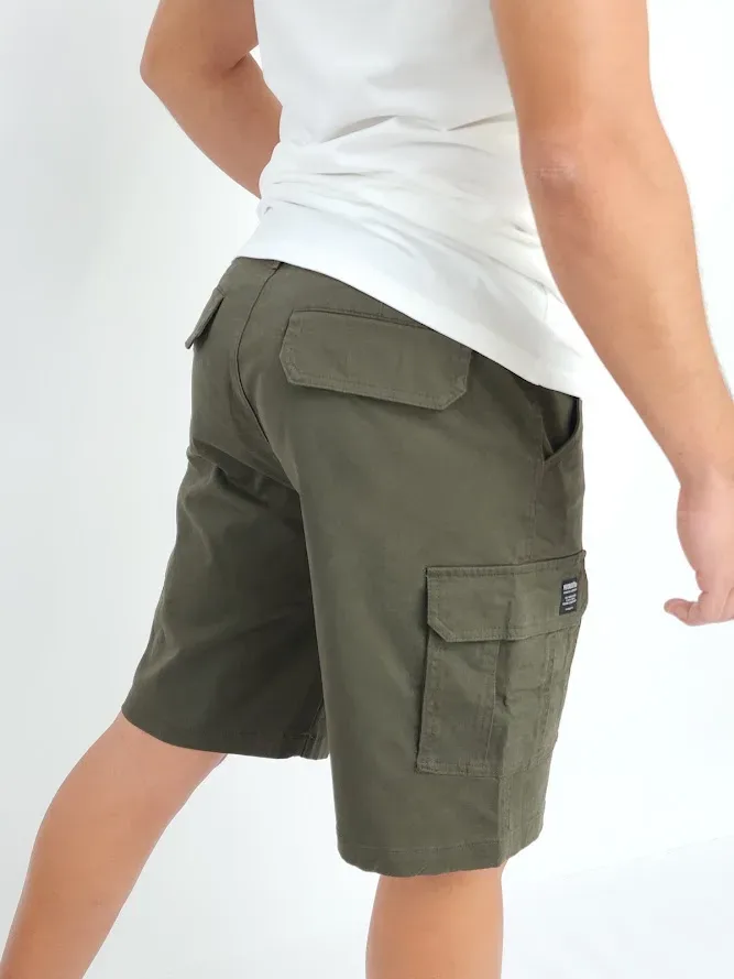 Short Psycho Sixteen para caballero PBS3046 OLIVE 82#