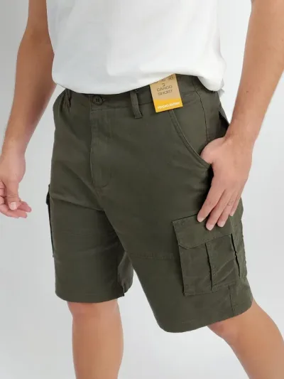 Short Psycho Sixteen para caballero PBS3046 OLIVE 82#