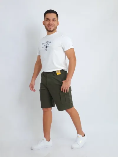 Short Psycho Sixteen para caballero PBS3046 OLIVE 82#
