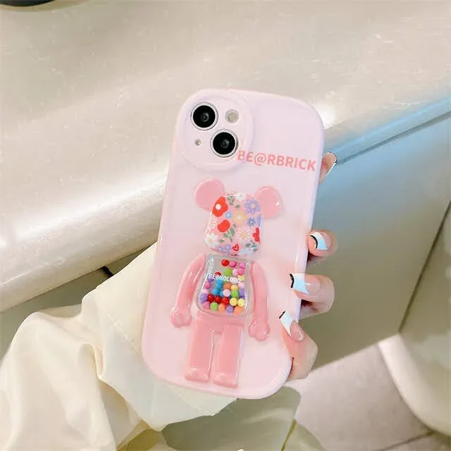 Funda para celular con diseño de oso