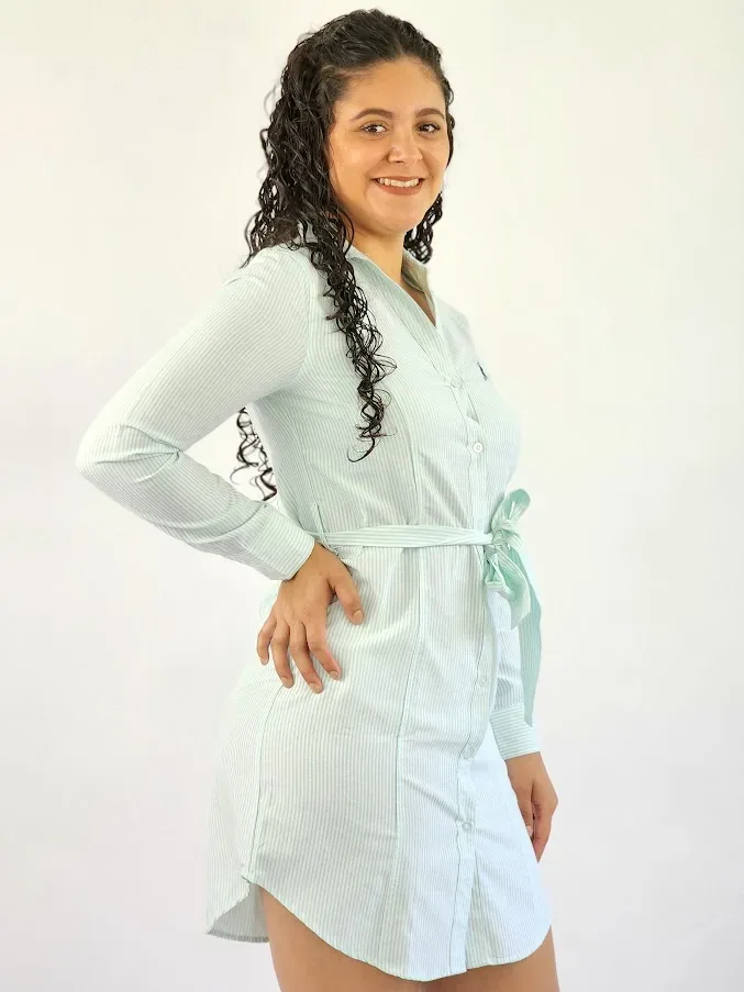 Vestido Cambridge Polo Club para dama a rayas color