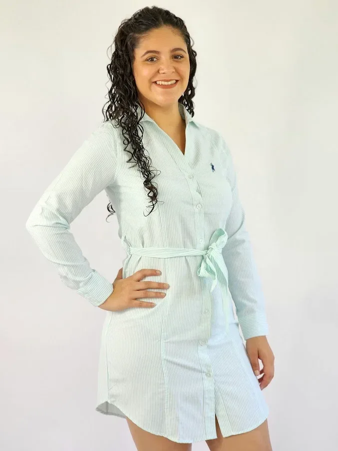 Vestido Cambridge Polo Club para dama a rayas color