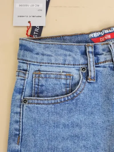 Jeans Republic Classic para niño RC-87-160096 COLOR CELESTE