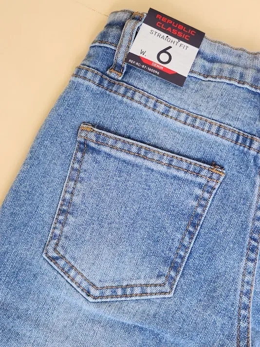 Jeans Republic Classic para niño RC-87-160096 COLOR CELESTE