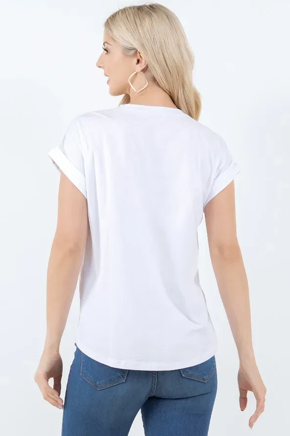 Blusa para dama color blanco